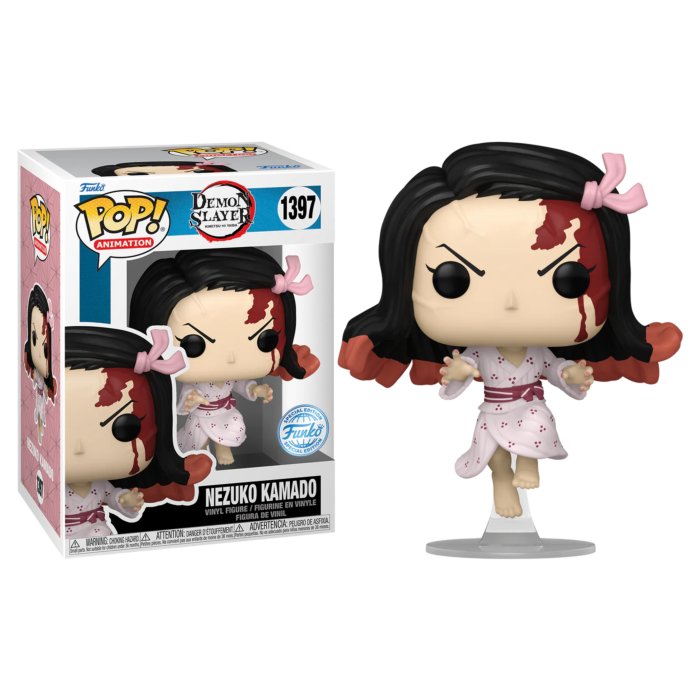 Pop! Animation: Demon Slayer - Nezuko Leaping (Exc) - Level UpFunko889698712798