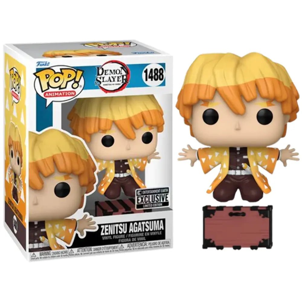 Pop! Animation: Demon Slayer - Zenitsu (Kneeling)(Exc) - Level UpFunko889698765343