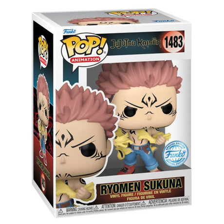 Pop! Animation: Jujutsu Kaisen - Sukuna Tearing Shirt (Exc) - Level UpFunko889698737746