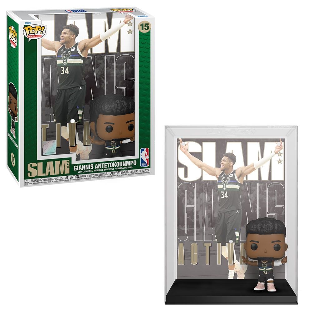 Pop Cover! Basketball: NBA SLAM - Giannis A. - Level UpFunkoAccessories889698706278