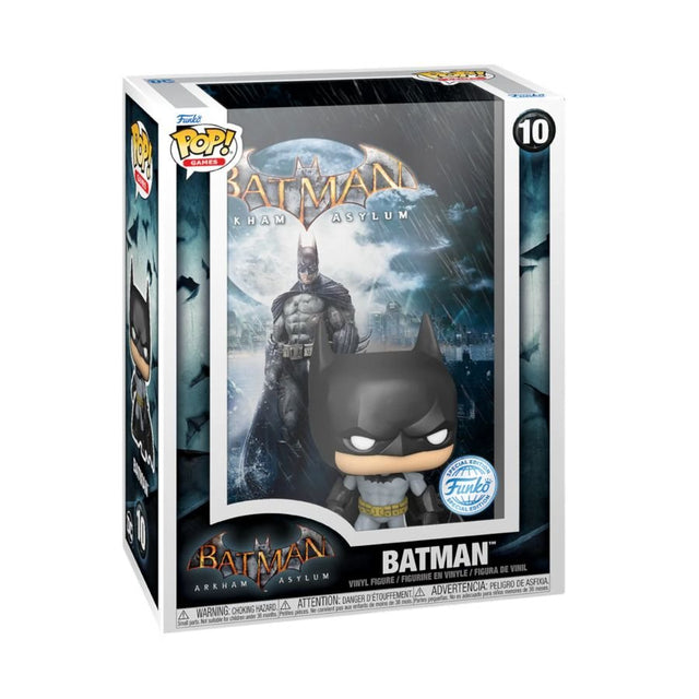 Pop Cover! Heroes: DC - Arkham Asylum (Exc) - Level UpFunko889698746038