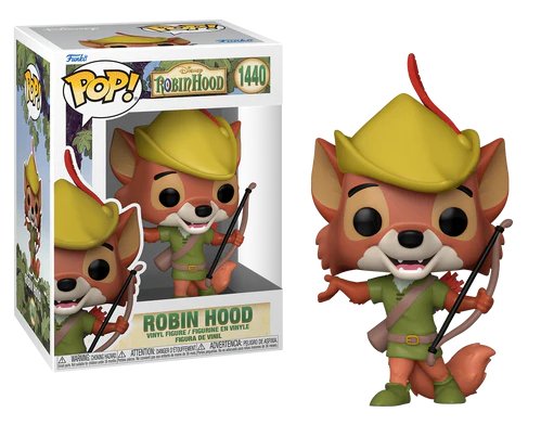 Pop! Disney: Robin Hood - Robin Hood - Level UpFunko889698759144