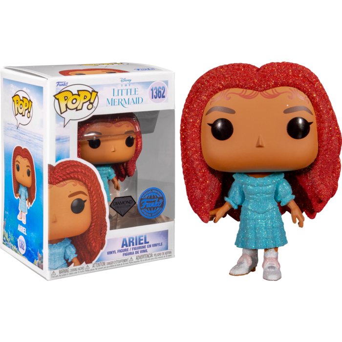 Pop! Disney: The Little Mermaid - Ariel (DGLT)(Exc) - Level UpFunko889698711234