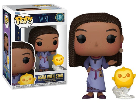 Pop! Disney: Wish - Asha with Star - Level UpFunko889698724203