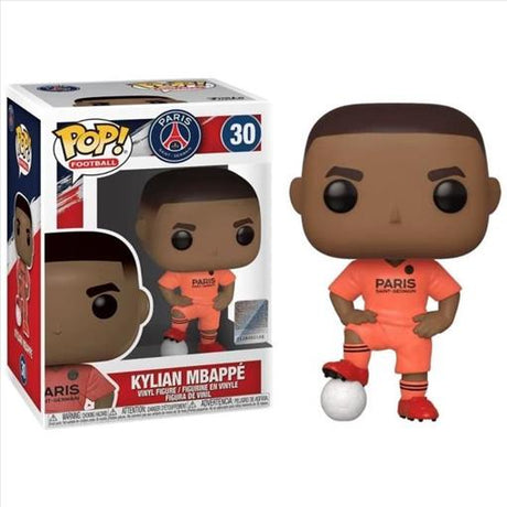 Pop! Football: PSG - Kylian Mbappa (Away Kit) - Level UpFunko889698427951