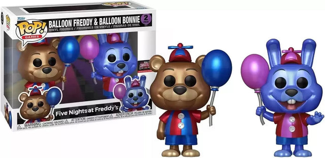 Pop! Games: Five Night at Freddy's - Balloon Bonnie and Freddy 2pk (MT)(Exc) - Level UpFunko889698734585