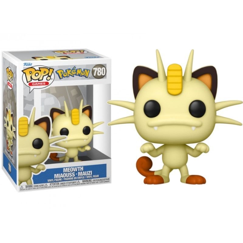 Pop! Games: Pokemon - Meowth (EMEA) - Level UpFunko889698746304