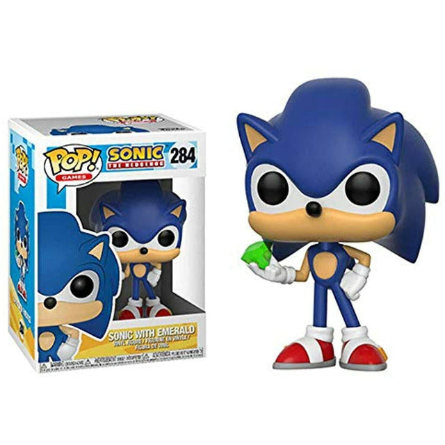 Pop! Games: Sonic - Sonic w/ Emerald - Level UpFunko889698201476