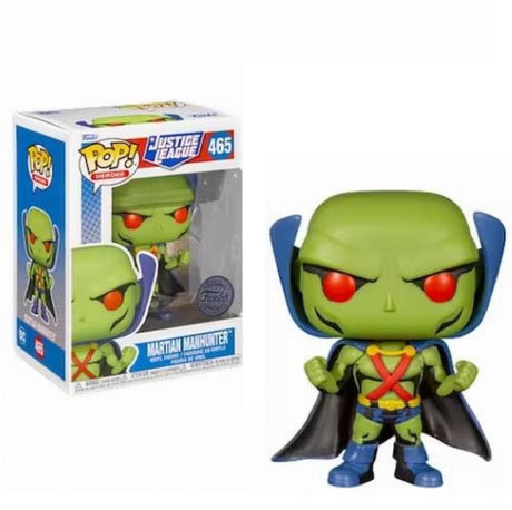 Pop! Heroes: Justice League Comic - Martian Manhunter (Exc) - Level UpFunko889698666190