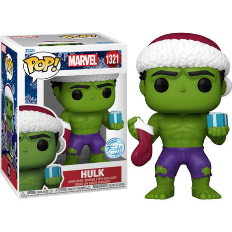 Pop! Marvel: Holiday - Green Hulk (Exc) - Level UpFunko889698747318