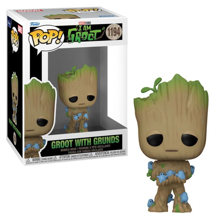 Punk Groot Pop! Marvel: I Am Groot - Groot w/ Grunds Level Up