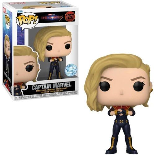 Pop! Marvel: The Marvels - Captain Marvel (Exc) - Level UpFunko889698682886