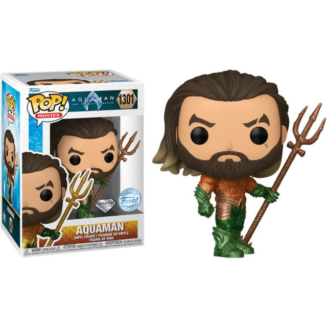 Pop! Movies: Aquaman and the Lost Kingdom - Aquaman (DGLT)(Exc) - Level UpFunko889698681872