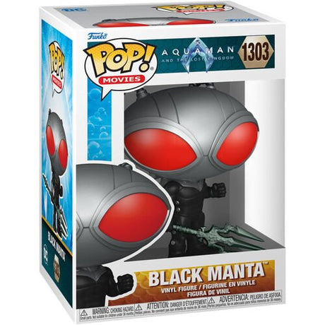 Pop! Movies: Aquaman and the Lost Kingdom - Black Manta - Level UpFunko889698675673