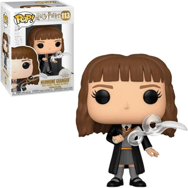 Pop! Movies: Harry Potter - Hermione w/Feather - Level UpFunko889698480659