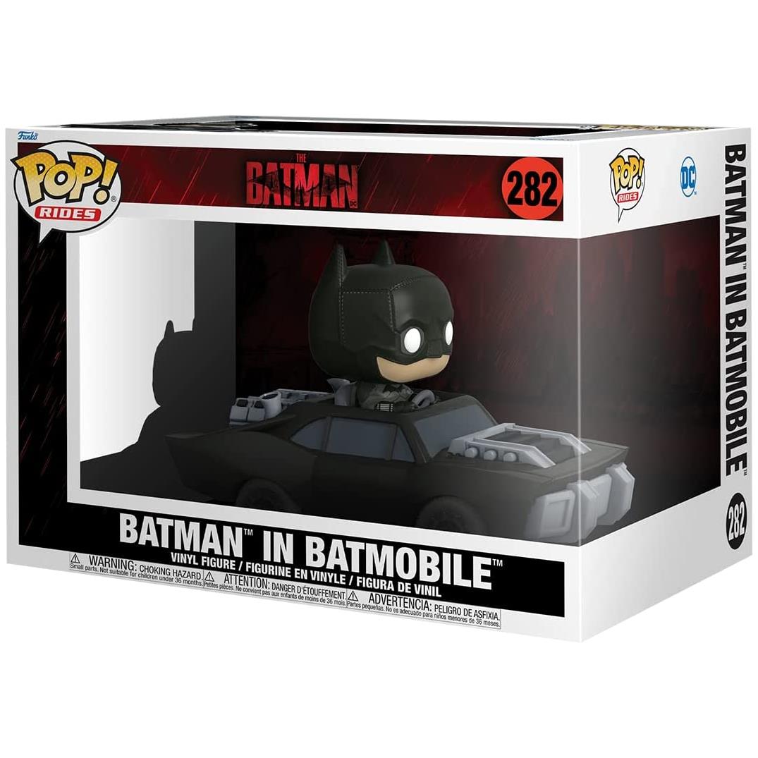 POP RIDES: DC COMICS- THE BATMAN BATMAN & BATMOBILE - Level UpFunko8.90E+11