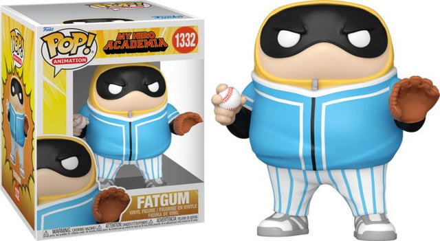 Pop Super! Animation: My Hero Academia - Fatgum (Baseball) - Level UpFunko889698706179