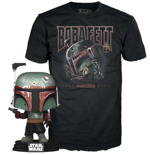 Pop & Tee! Movies: Star Wars - Boba Fett (M) - Level UpLevel UpAccessories889698633895