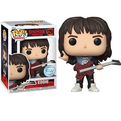 Pop! Tv: Stranger Things S4 - Eddie w/ Guitar (Exc) - Level UpFunko889698624008