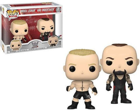 Pop! WWE: Lesnar and Undertaker 2pk - Level UpFunkoAccessories889698706209