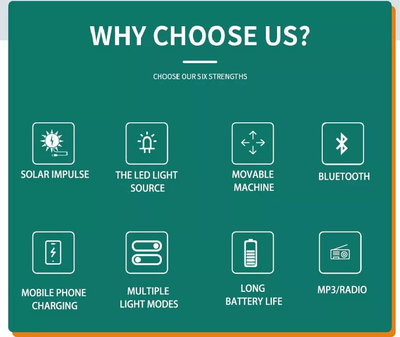 Portable Solar Power Lighting & Charging System with 2 Bulbs for Camping Picnic Home and Outdoors with MP3 & Radio - Level UpLevel UpSmart Devices501692