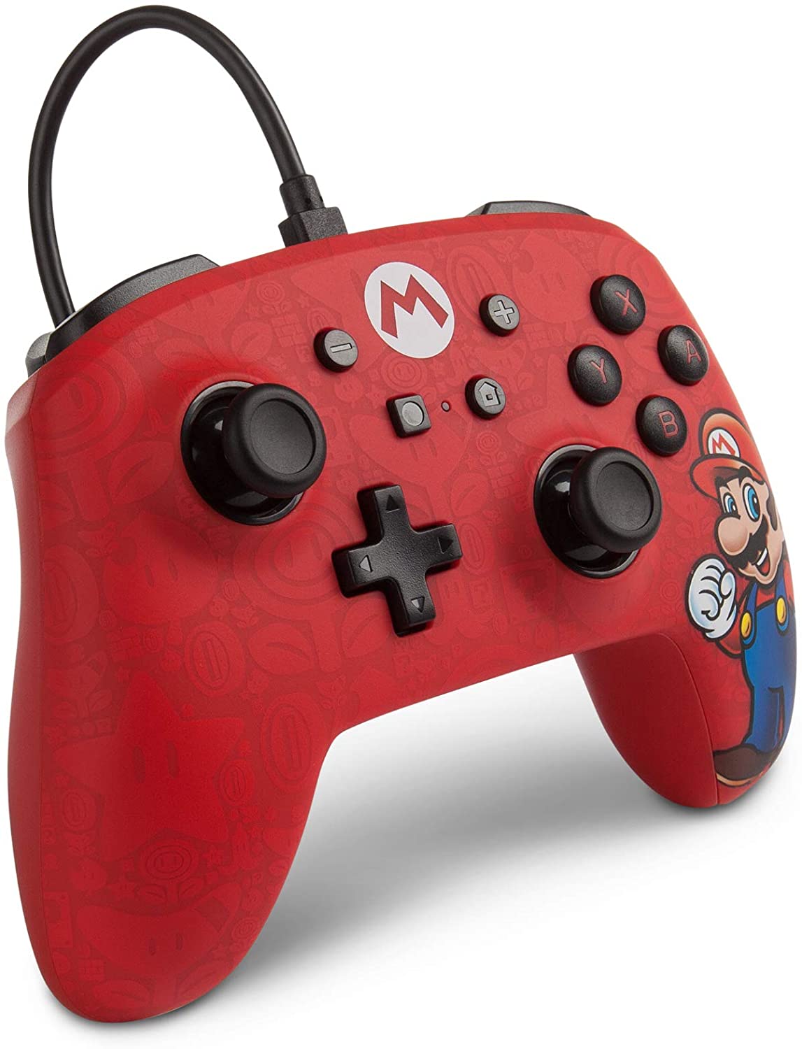 PowerA Enhanced Wired Controller for Nintendo Switch – Mario Iconic - Level UpLevel Up617885018039