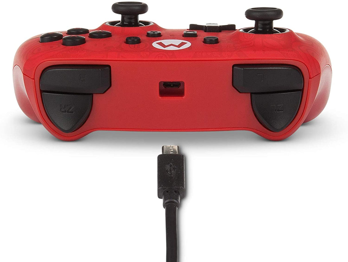 PowerA Enhanced Wired Controller for Nintendo Switch – Mario Iconic - Level UpLevel Up617885018039
