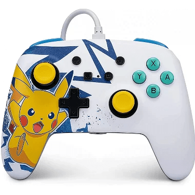 PowerA Enhanced Wired Controller for Nintendo Switch (Pikachu High Voltage) - Level UpPowerASwitch Controller617885045189