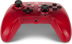PowerA Enhanced Wired Controller for Nintendo Switch – Red Frost - Level UpPowerASwitch Accessories617885021275