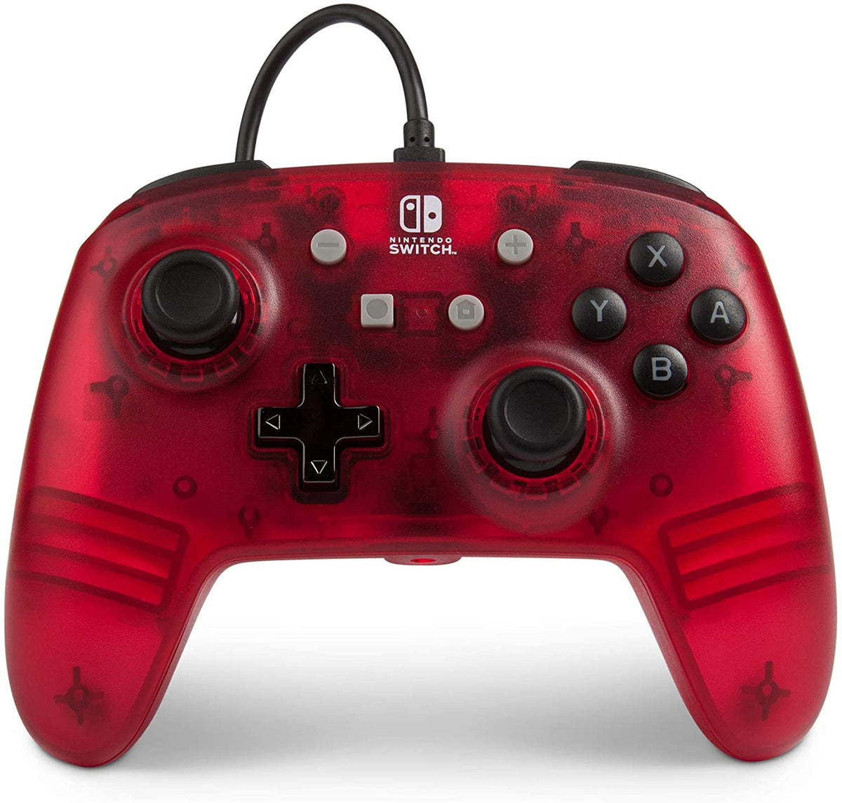 PowerA Enhanced Wired Controller for Nintendo Switch – Red Frost - Level UpPowerASwitch Accessories617885021275