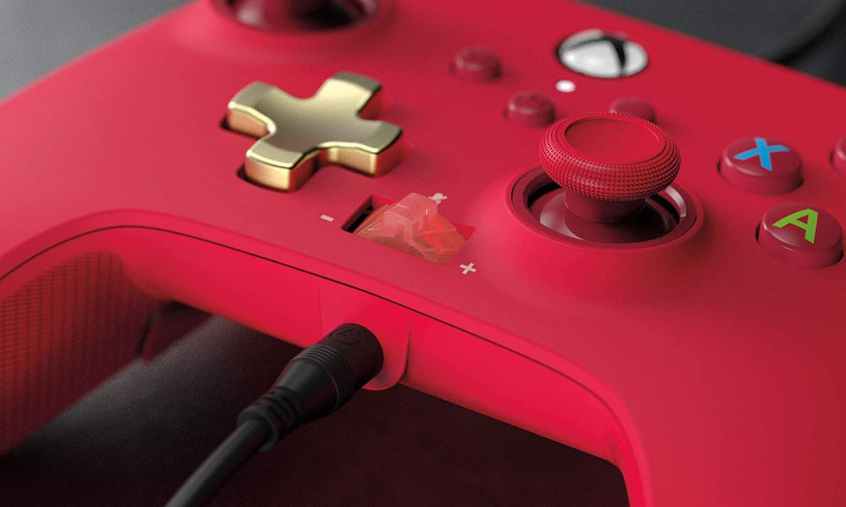 PowerA Enhanced Wired Controller For Xbox - Red - Level UpPowerAXbox Accessories617885024832