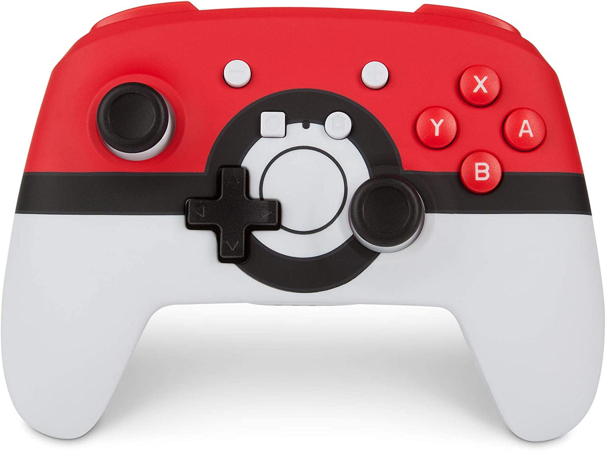 PowerA Enhanced Wireless Controller for Nintendo Switch - Pokemon Poke Ball Red - Level UpPowerASwitch Accessories617885019999