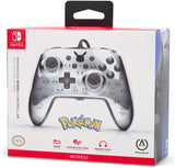 PowerA Pokémon Enhanced Wired Controller for Nintendo Switch – Pikachu Black & Silver - Level UpPowerASwitch Accessories6.18E+11