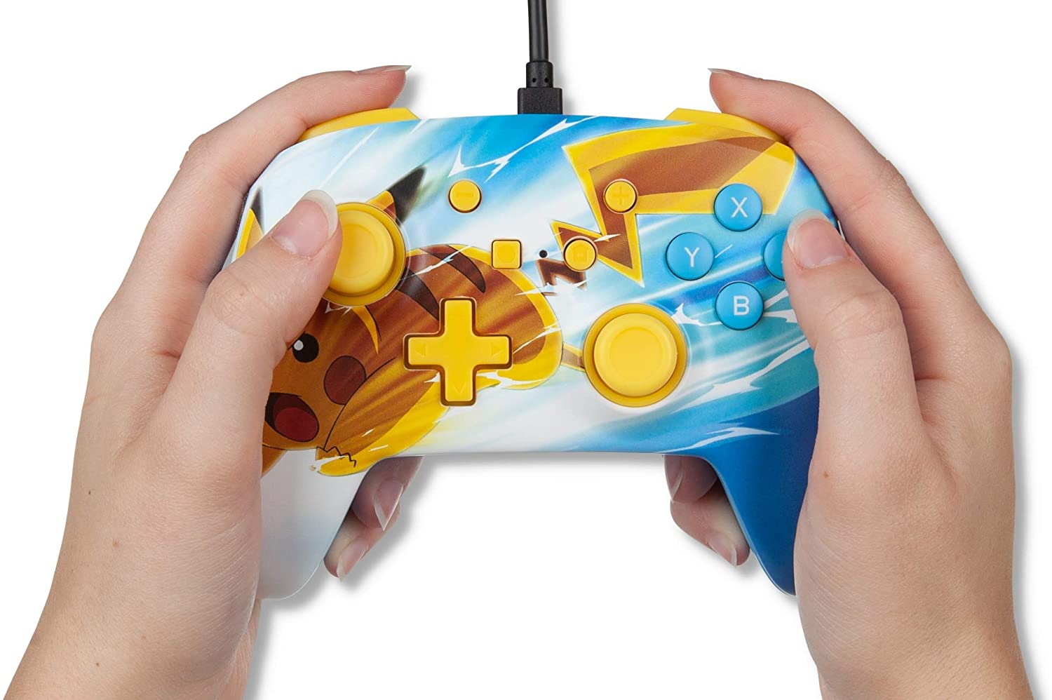 PowerA Pokémon Wired Controller for Nintendo Switch - Pikachu Static 