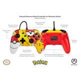 PowerA Pokémon Enhanced Wired Controller for Nintendo Switch - Pikachu Pop Art - Level UpPowerASwitch Accessories6.18E+11