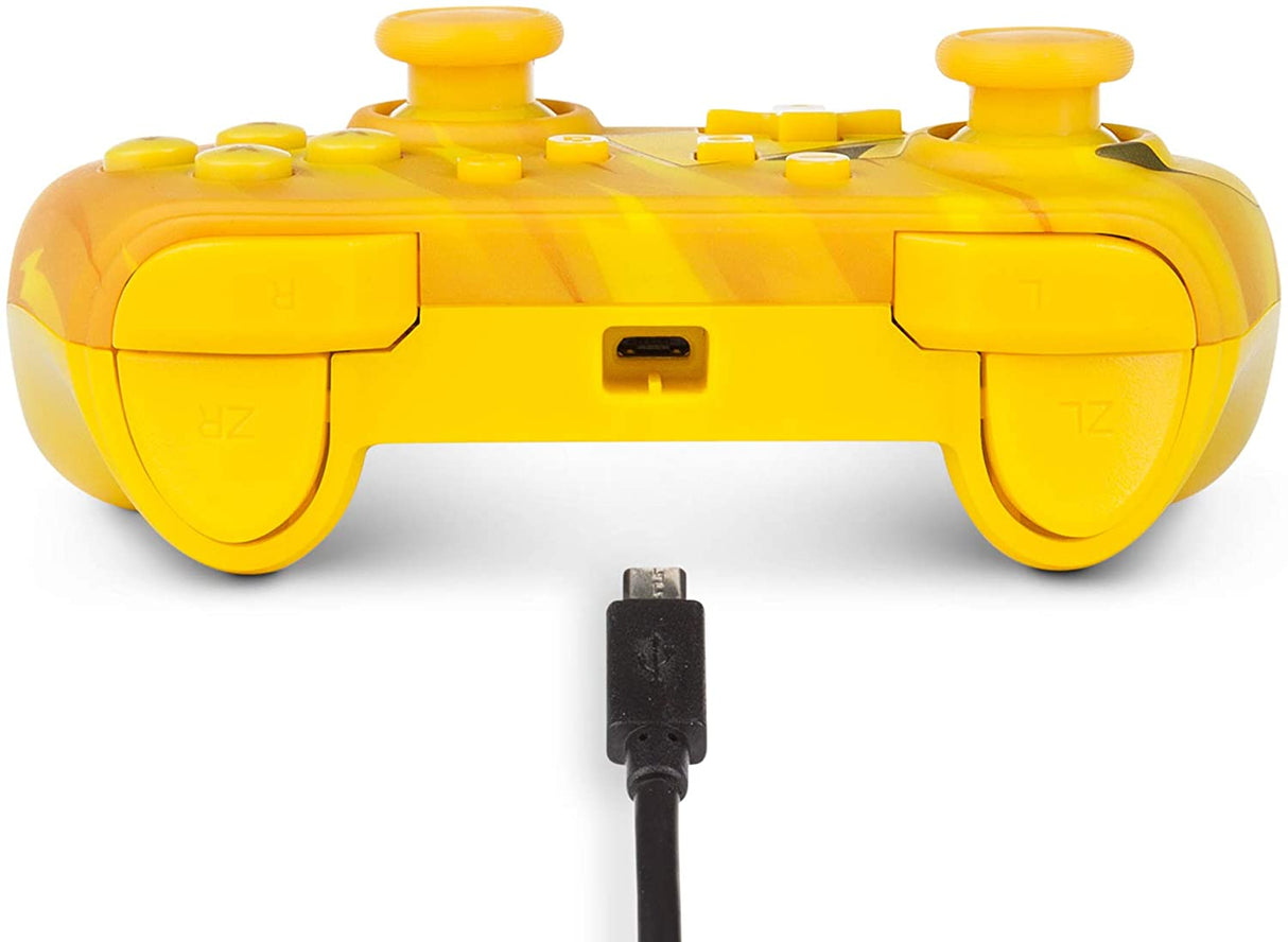 PowerA Pokémon Wired Controller For Nintendo Switch - Pikachu Static - Level UpPowerASwitch Accessories617885020315