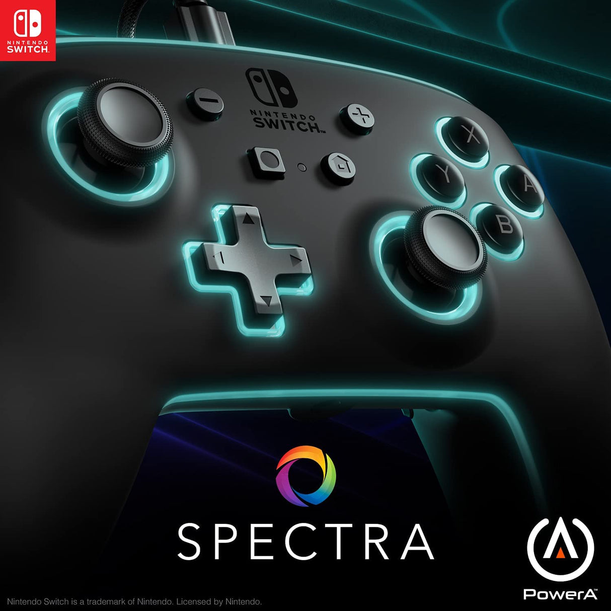 PowerA Spectra Infinity Enhanced Wired Controller For Switch - Level UpPowerASwitch Accessories6.18E+11