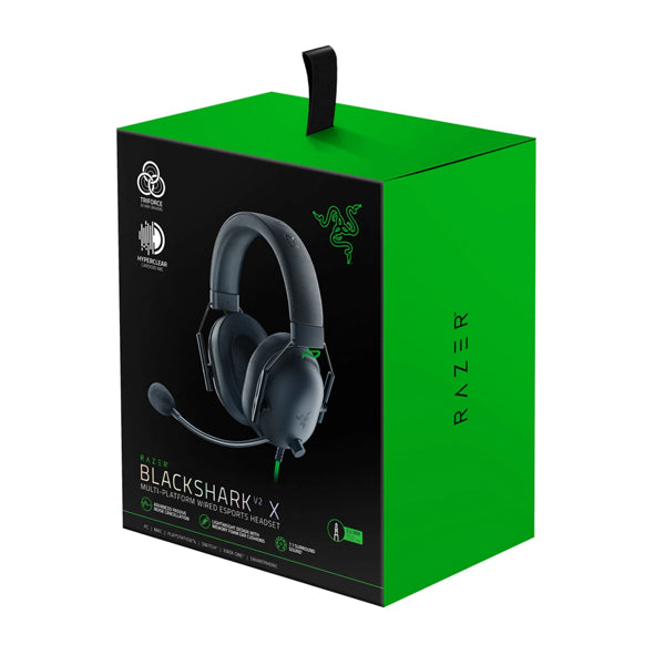 Razer BlackShark V2 X Wired Gaming Headset - Level Up