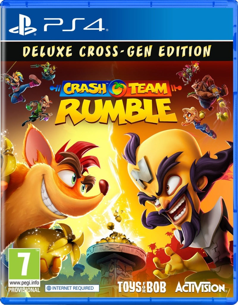 PS4 Crash Team Rumble PEGI - PAL - Level UpACTIVISIONPlaystation Video Games5030917299193