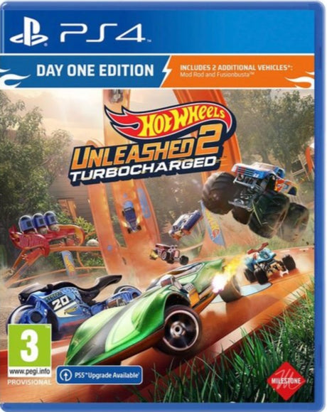 PS4: Hot Wheels Unleased 2 - Turbocharged D1 Edititon - Level UpMILESTONEPlaystation Video Games8057168507751