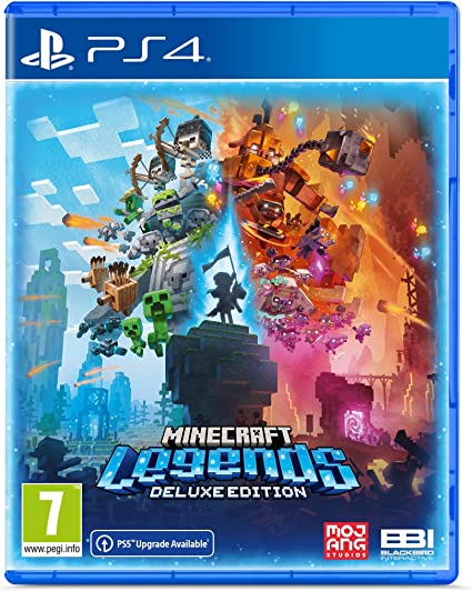 PS4 MINECRAFT LEGENDS DELUXE EDITION - PAL - Level UpPlayStationPlaystation Video Games5056635601773