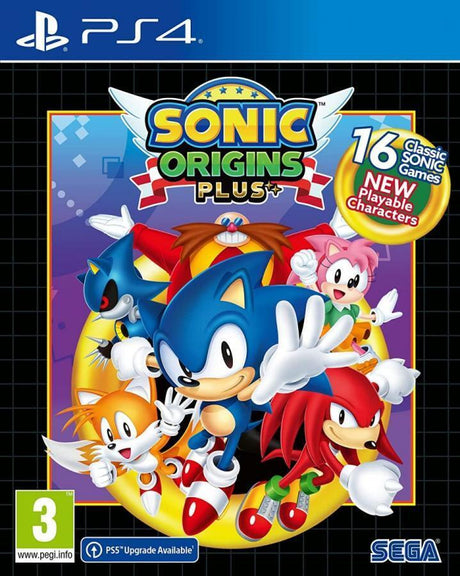PS4 Sonic Origins Plus - PAL - Level UpSEGAPlaystation Video Games5055277050307