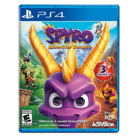 PS4: Spyro Reignited Trilogy US - Level UpLevel UpPlaystation Video Games047875882393