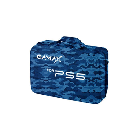 PS5 CONSOLE TRAVEL BAG - ARMY BLUE - Level UpGamaxps5 bag6616985063574