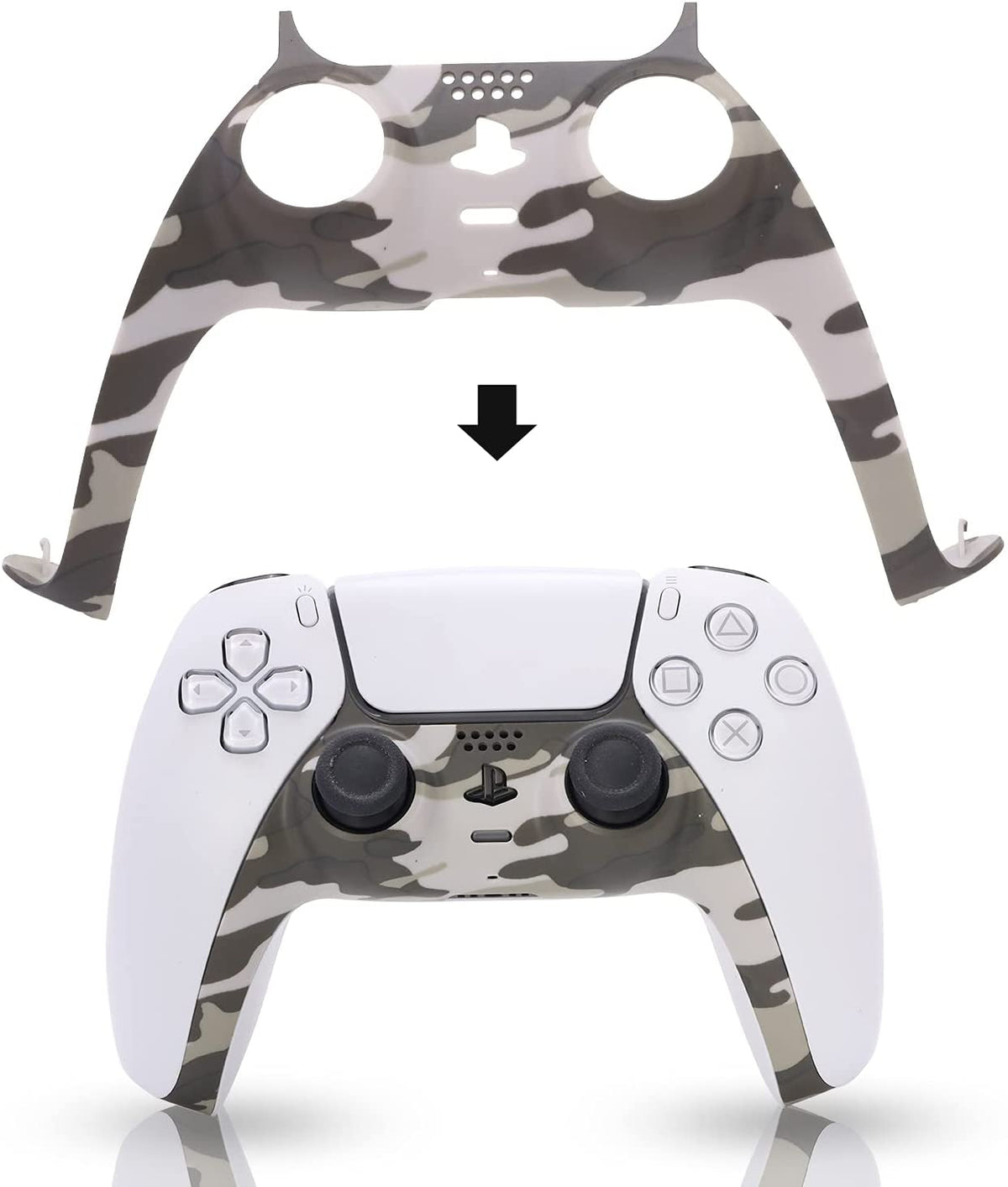 PS5 Decorative Shell - Army Gray - Level UpKlipdassePlaystation 5 Accessories93545