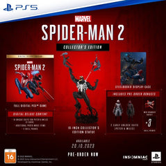 PS5 MARVEL'S SPIDER-MAN 2 eu Collector edition Middle East Version - Level UpSonyPlaystation Video Games711719571520