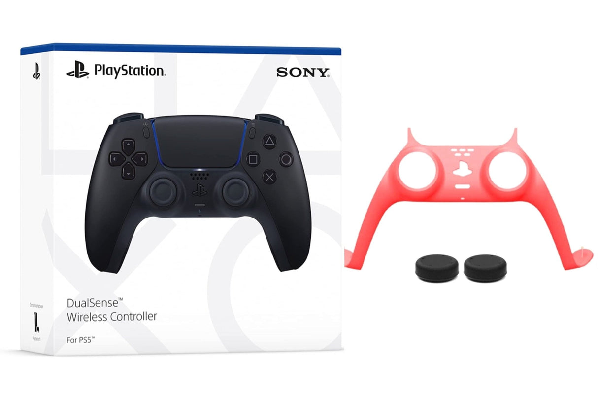 Ps5 Midnight Black Controller + PS5 Decorative Shell - Level UpSonyPlaystation 5 Accessories