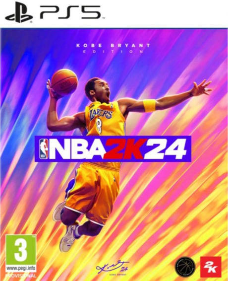 PS5: NBA 2K24 Kobe Bryant Edition PAL - Level Up2K GamesPlaystation Video Games94157