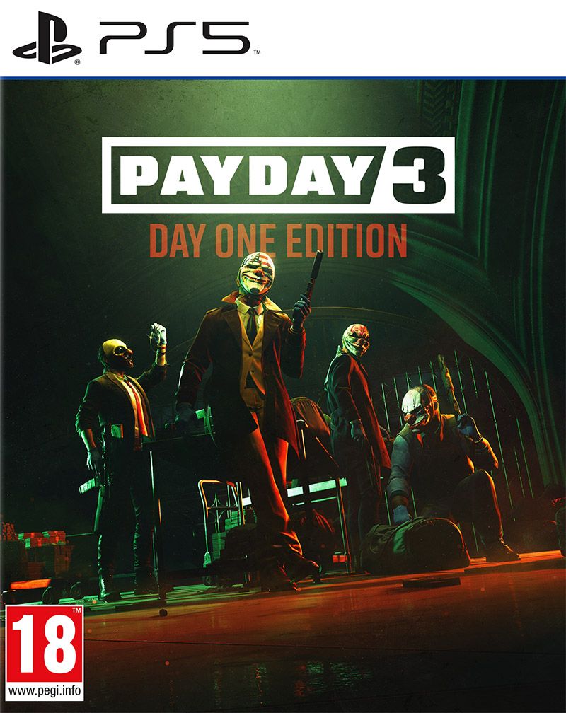 PS5: Payday 3 Day 1 Edition PAL - Level UpSonyPlaystation Video Games4020628601584