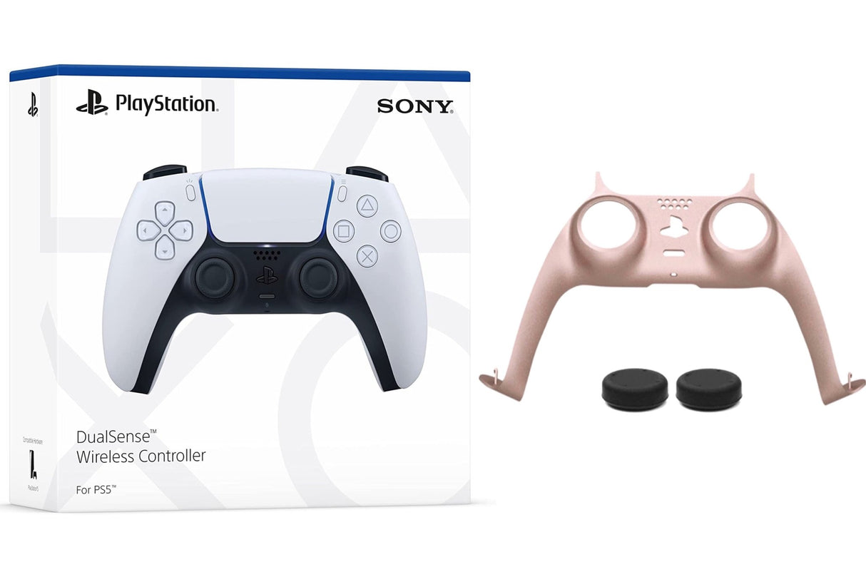 Ps5 White Controller + PS5 Decorative Shell - Level UpSonyPlaystation 5 Accessories